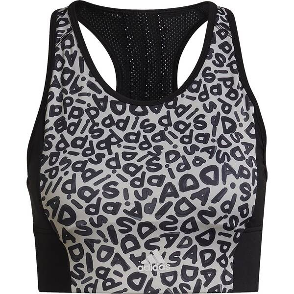ADIDAS Damen FARM Rio AEROREADY 3-Stripes Print Sports Crop-Top von Adidas