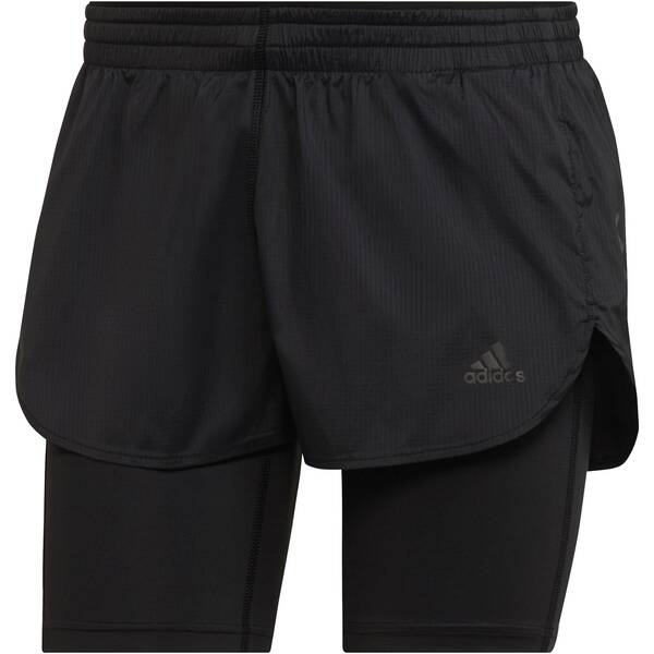 ADIDAS Damen Run Fast Two-in-One Shorts von Adidas
