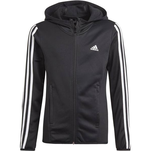 ADIDAS Kinder adidas Designed To Move 3-Stripes Kapuzenjacke von Adidas