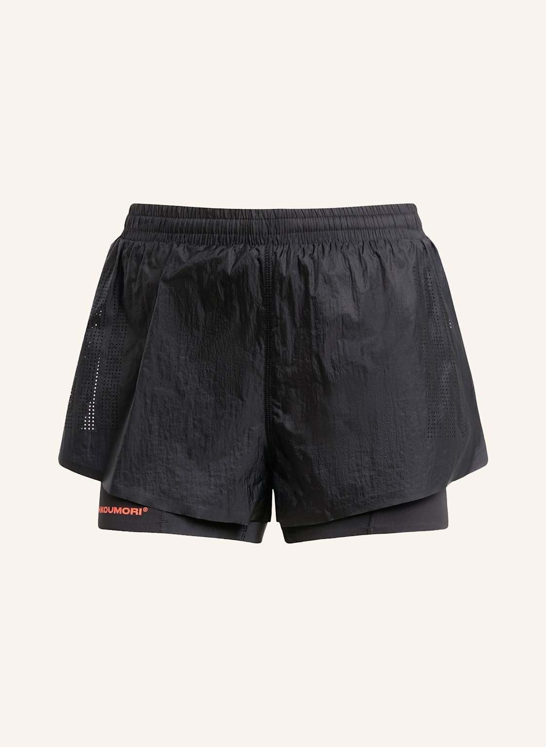 Adidas 2-In-1-Laufshorts adi365 Hermanos Koumori schwarz von Adidas