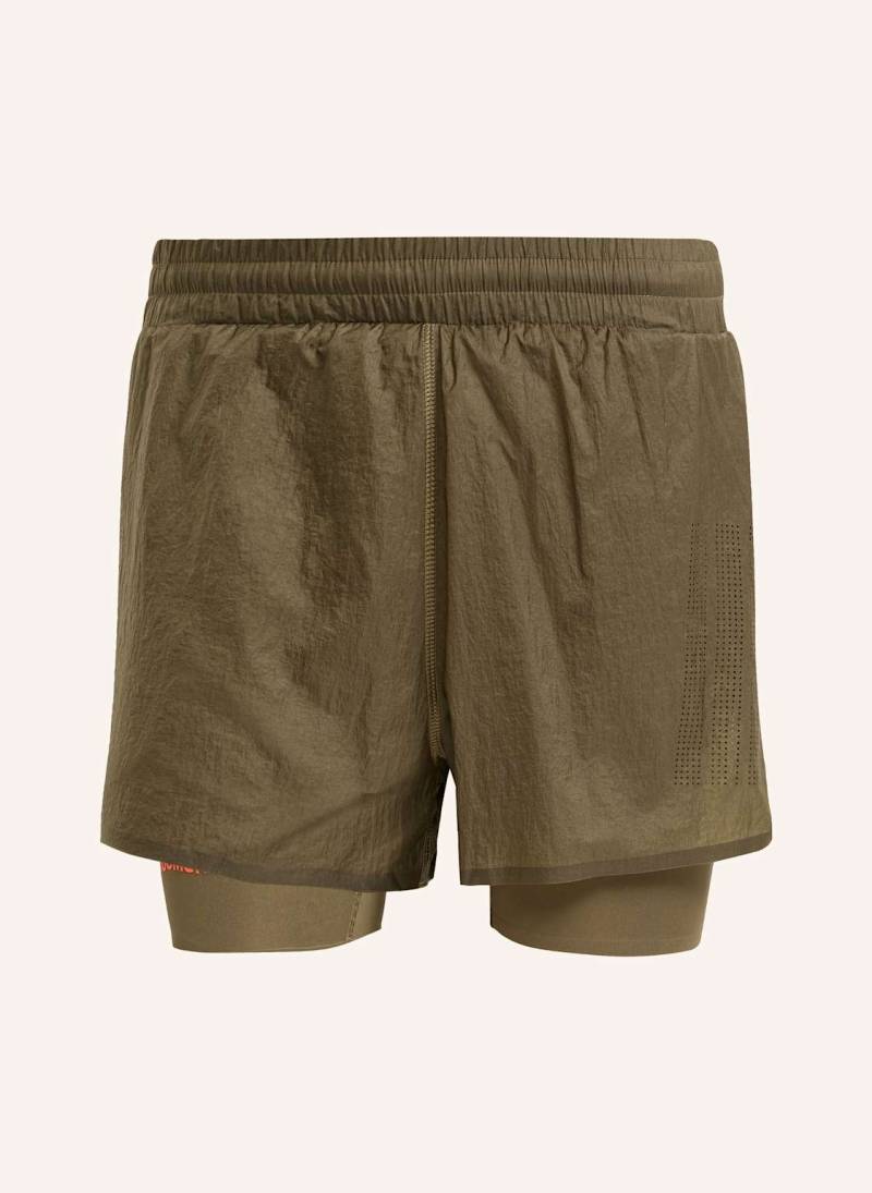 Adidas 2-In-1-Laufshorts adi365 gruen von Adidas
