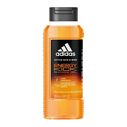 adidas Active Skin & Mind, Energy Kick Shower Gel, Herren-Duschgel, 250 ml von adidas