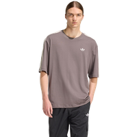 Adidas Adicolor 3-stripes Oversized T-shirt Herren T-Shirts - Grau - Größe XL - Baumwoll-Jersey von Adidas