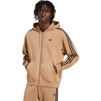 Adidas Adicolor Oversize Full-zip Hoodie Herren Kapuzenpullover - Beige - Größe XS - Baumwoll-Jersey Adidas Adicolor Oversize Full-zip Hoodie Herren Kapuzenpullover - Beige - Größe XS - Baumwoll-Jersey von Adidas