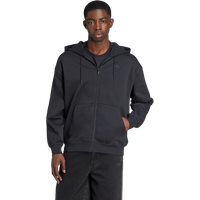 Adidas Adicolor Oversize Full-zip Hoodie Herren Kapuzenpullover - Schwarz - Größe L - Baumwoll-Jersey von Adidas