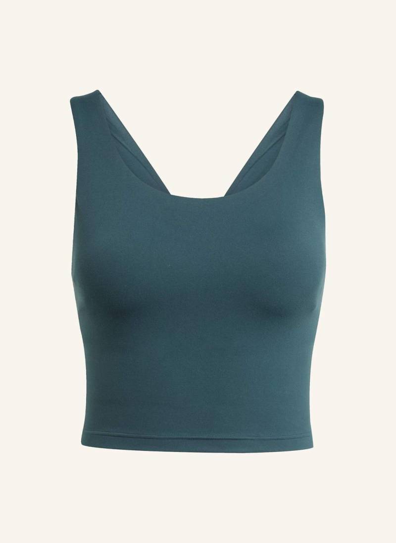 Adidas Cropped-Top All Me Medium gruen von Adidas