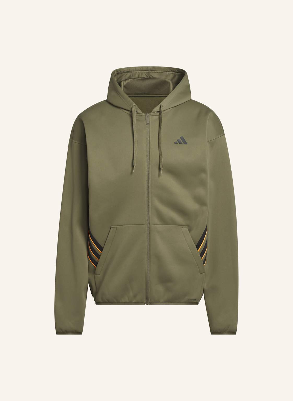 Adidas Adidas Crazy Warm Fullzip Hoodie gruen von Adidas