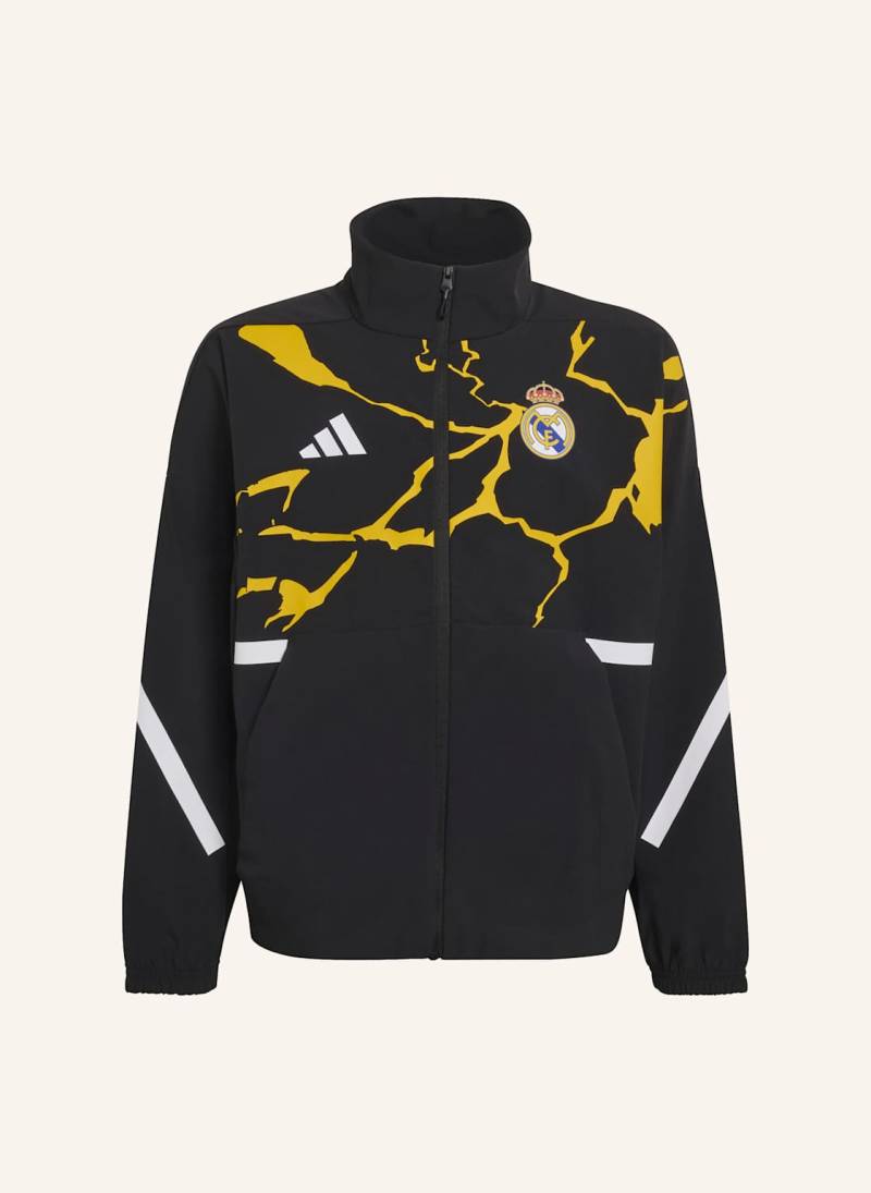 Adidas Adidas Real Madrid Avengers Z.N.E. Anthem Jacke Für Kinder schwarz von Adidas