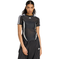 Adidas Adilenium Season 4 Teamgeist Sheer Jersey Damen Trikots/Replikate - Schwarz - Größe 40 - Poly Mesh von Adidas
