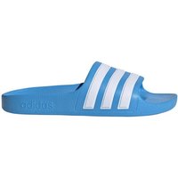Adidas adilette Unisex Flip-Flops und Sandalen - Blau - Größe: 31.5 - Netz/Synthetik - Foot Locker von Adidas