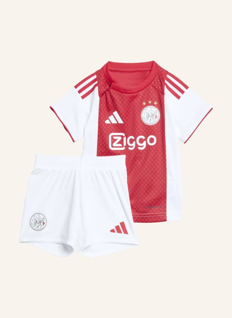 Adidas Ajax 25/26 Kids Mini-Heimausrüstung weiss von Adidas
