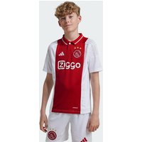 Adidas Ajax Amsterdam 24/25 Home Kleinkind Trikots/Replikate - Weiß - Größe 135 - 140 CM - Poly Mesh von Adidas