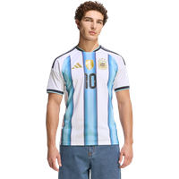 Adidas Argentina 26 Home Messi Jersey Herren Trikots/Replikate - Weiß - Größe XS - Poly Mesh von Adidas
