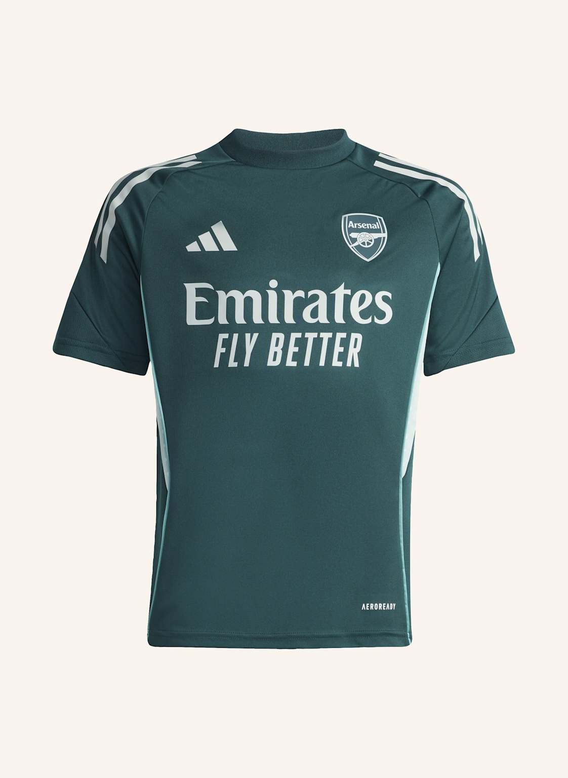 Adidas Arsenal Tiro 25 Competition Kids Trainingstrikot gruen von Adidas