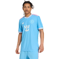 Adidas Authentic Herren Trikots/Replikate - Blau - Größe S - Poly Mesh von Adidas