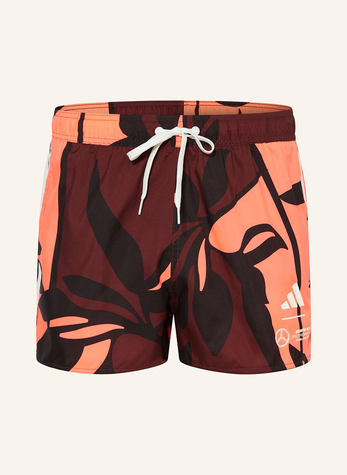 Adidas Badeshorts Mercedes - Amg Petronas Formula One Team Summer rot von Adidas