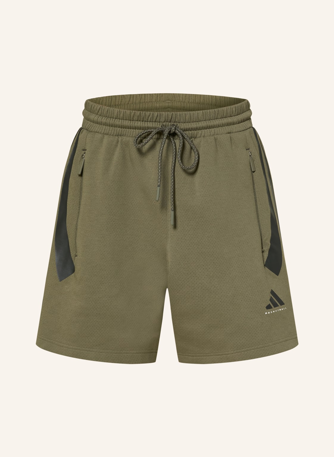 Adidas Basketballshorts Basketball Spacer gruen von Adidas