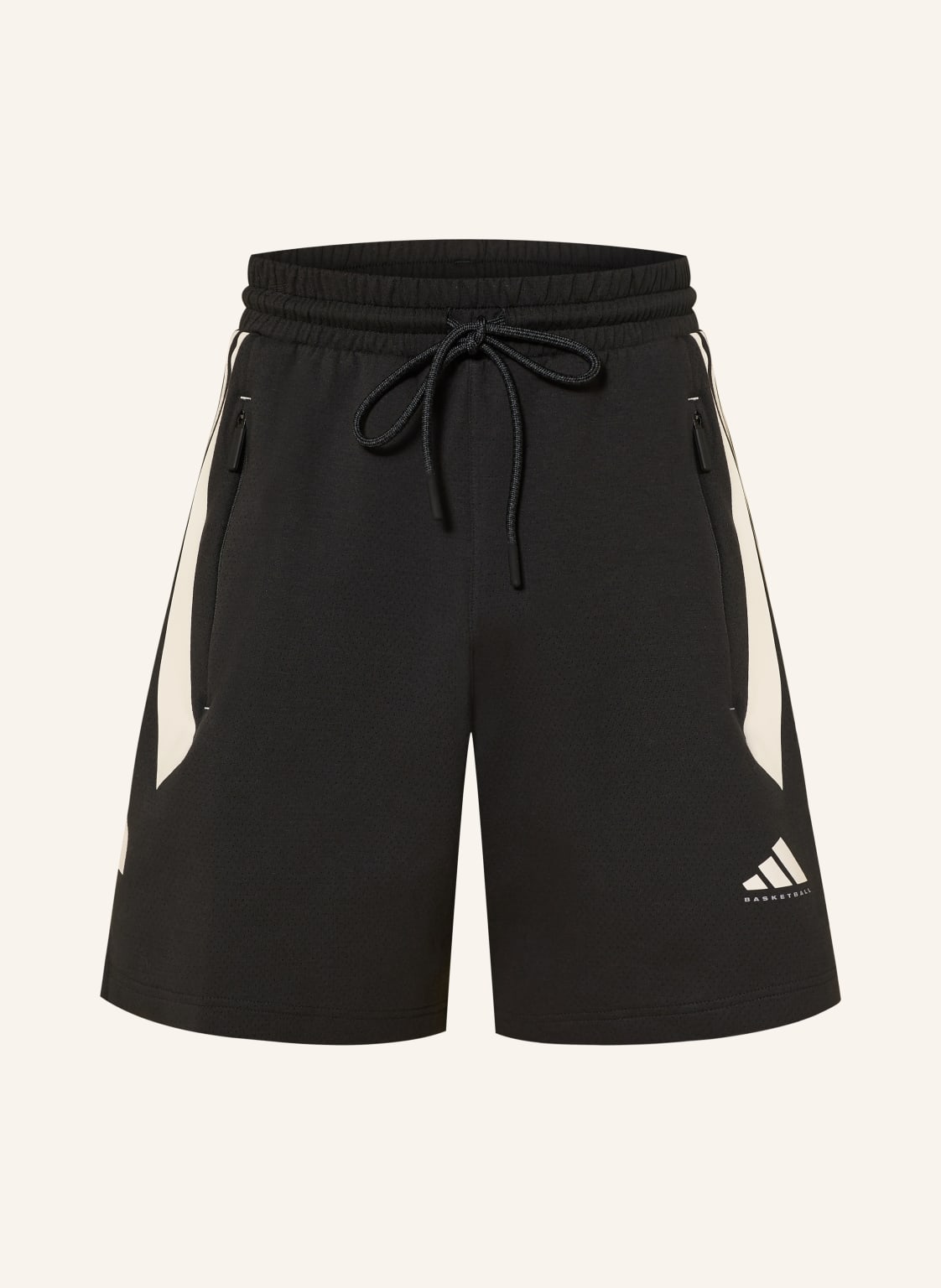 Adidas Basketballshorts Spacer schwarz von Adidas