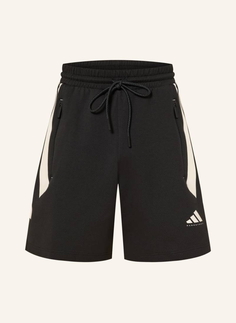 Adidas Basketballshorts Spacer schwarz von Adidas