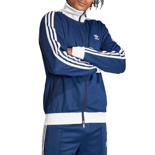 Adidas Beckenbauer Herren-Trainingsjacke, Blau, blau, XS von adidas Originals