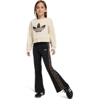 Adidas Boxy Crew Set Kinder Trainingsanzüge - Weiß - Größe 105 - 110 CM - Baumwoll-Jersey von Adidas