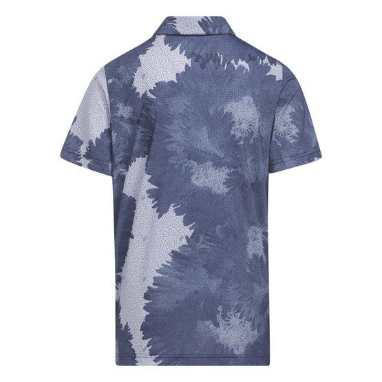 adidas Boys FLOWER MESH Halbarm Polo blau von Adidas