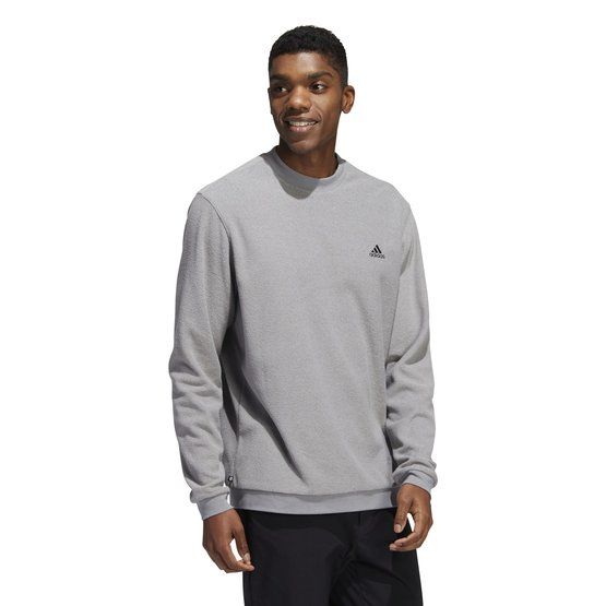 adidas CORE CREW Fleece Midlayer grau von Adidas