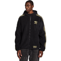 Adidas Chile 62 Herren Kapuzenpullover - Schwarz - Größe XS - Sherpa von Adidas