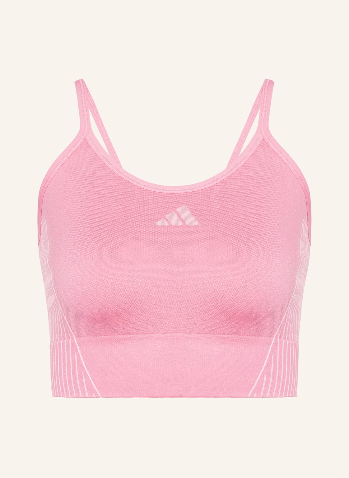 Adidas Cropped-Top Camisole pink von Adidas