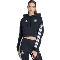Adidas DNA Damen Kapuzenpullover - Schwarz - Größe 40 - Baumwoll-Jersey von Adidas
