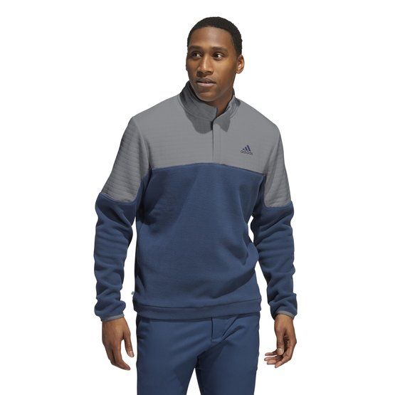 Adidas DWR BLOCK 1/4 ZIP Thermo Midlayer marine von Adidas