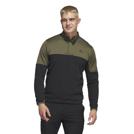 Adidas DWR BLOCK 1/4 ZIP Thermo Midlayer schwarz von Adidas