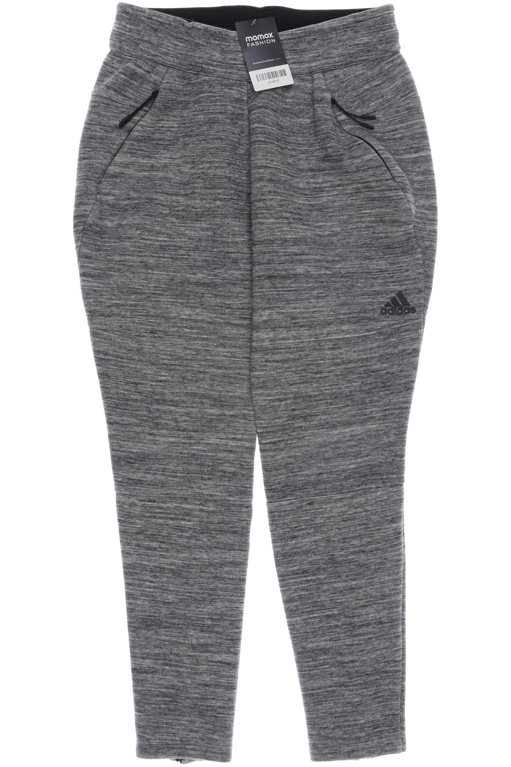 adidas Damen Stoffhose, grau von Adidas