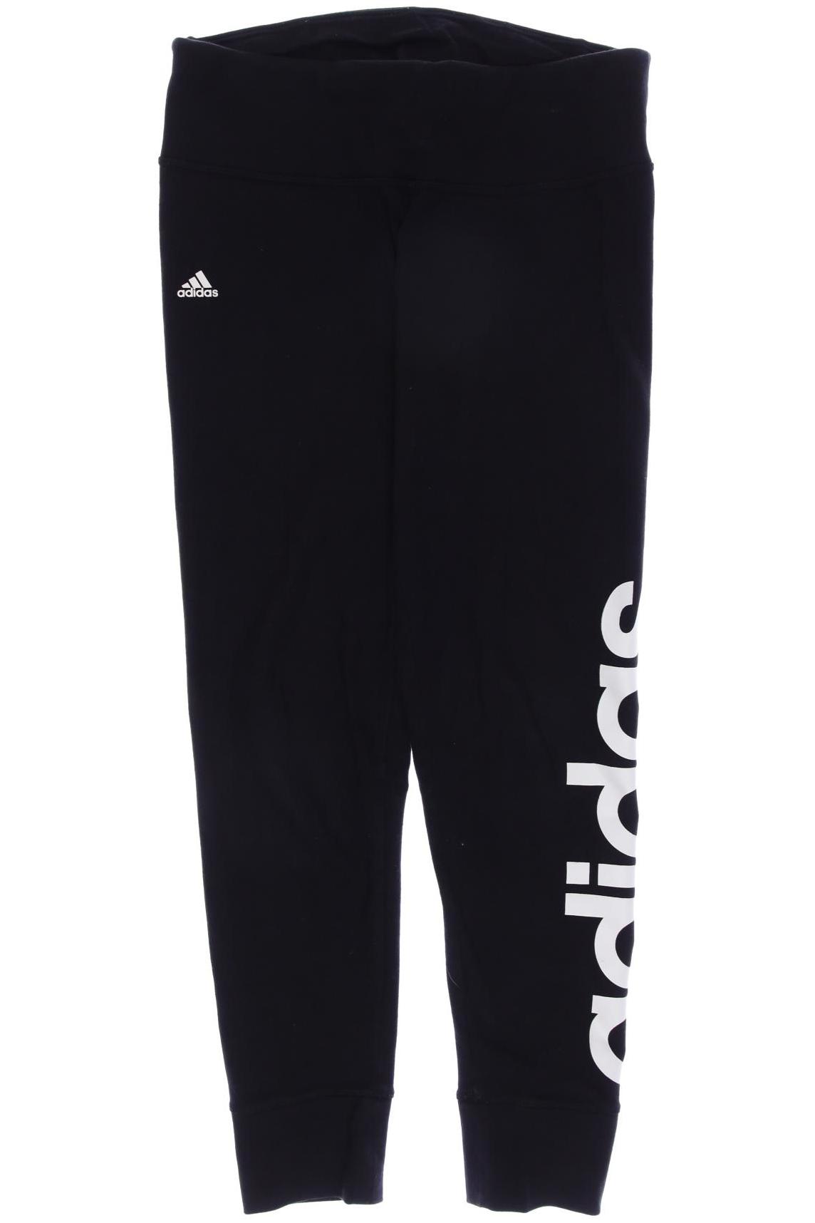 adidas Damen Stoffhose, schwarz von Adidas