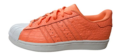 Adidas Damen Superstar Sneakers, Orange, 40 EU von Adidas