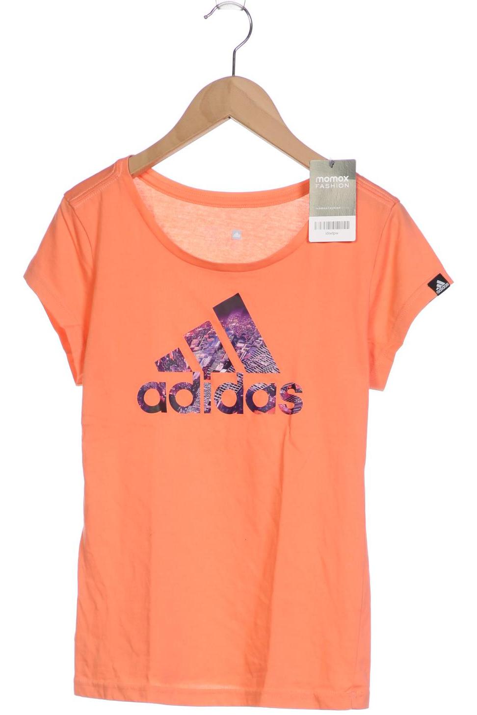 adidas Damen T-Shirt, orange von Adidas