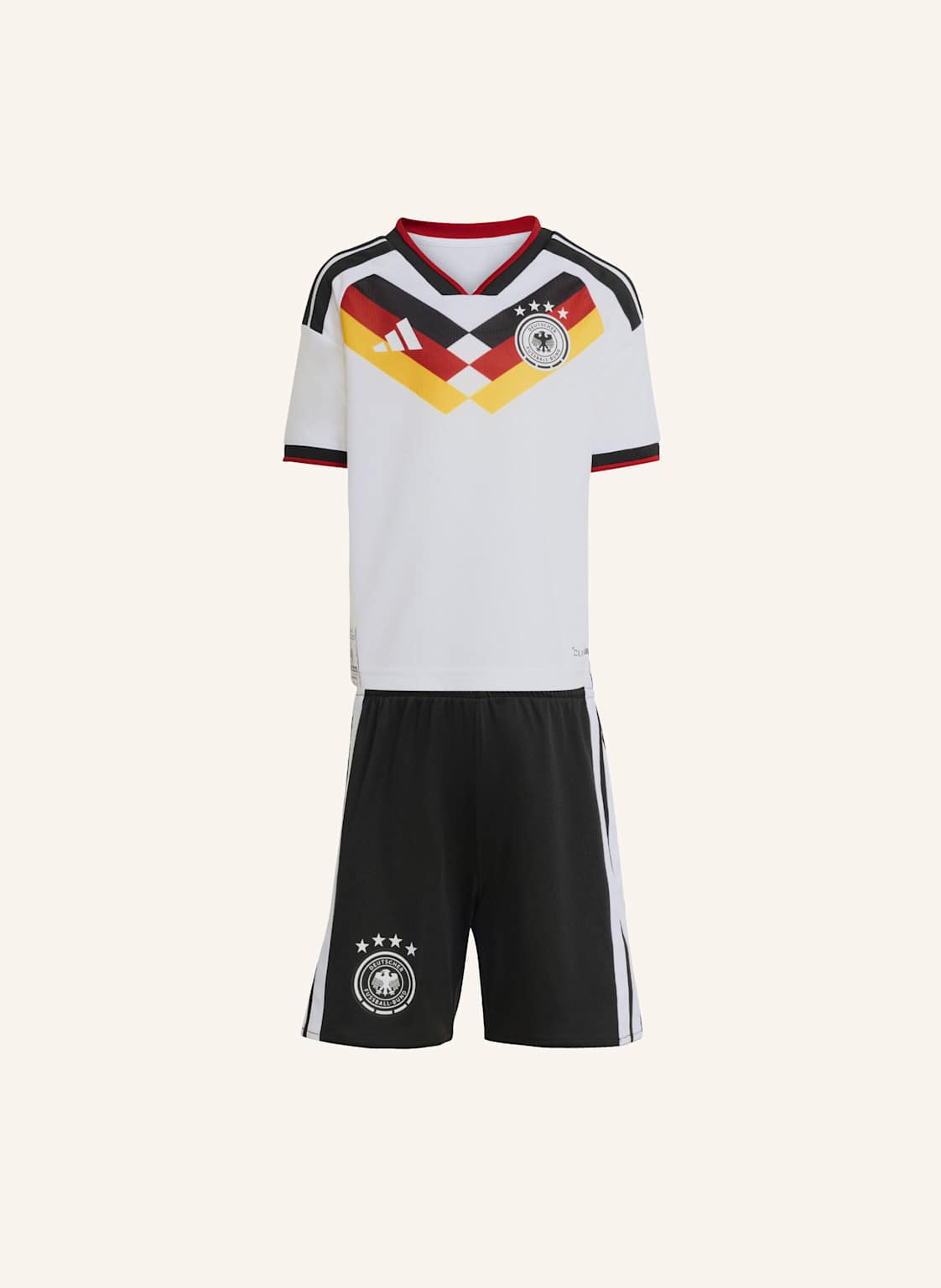 Adidas Deutschland 26 Kids Heim-Set weiss von Adidas