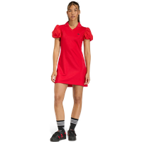 Adidas Dress Damen Kleider - Rot - Größe 38 - Poly Mesh von Adidas