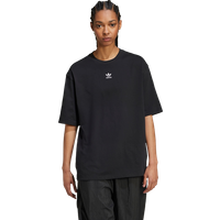 Adidas Essentials Boyfriend T-shirt Damen T-Shirts - Schwarz - Größe 38 - Baumwoll-Jersey von Adidas