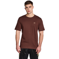 Adidas Essentials Herren T-Shirts - Braun - Größe XS - Baumwoll-Jersey von Adidas