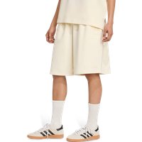 Adidas Essentials Linear Shorts Oversized Damen Kurze Hosen - Weiß - Größe 42 - Baumwoll-Jersey von Adidas