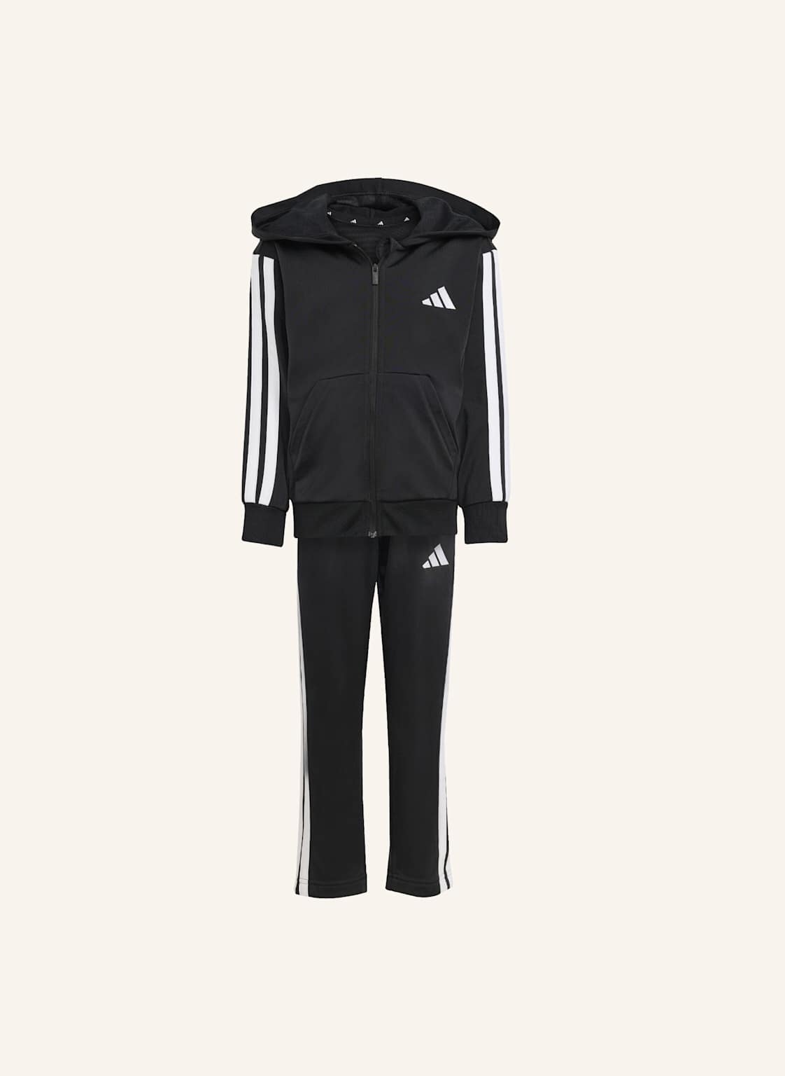 Adidas Essentials Trainingsanzug Kinder schwarz von Adidas