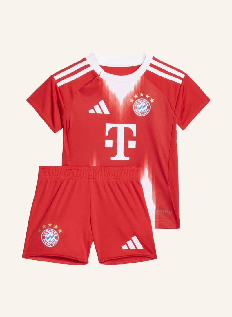 Adidas Fc Bayern München 25/26 Kids Mini-Heimausrüstung rot von Adidas