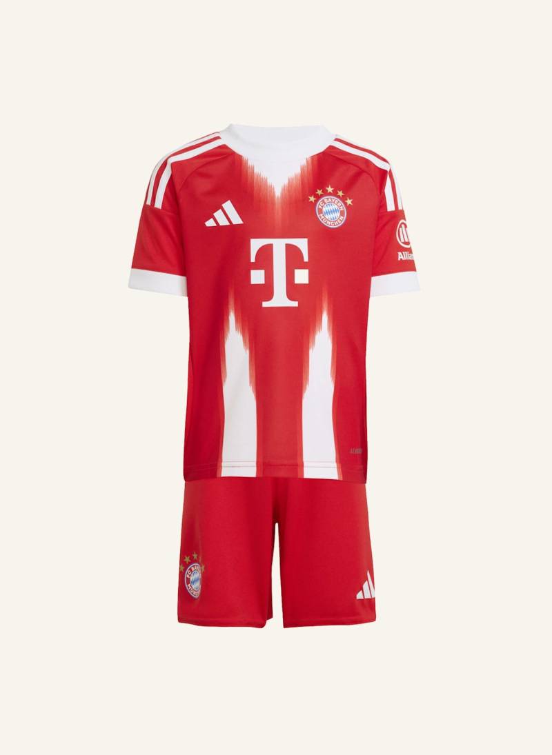 Adidas Fc Bayern München 25/26 Kids Mini-Heimausrüstung rot von Adidas
