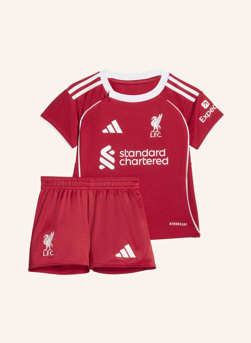 Adidas Fc Liverpool 25/26 Kids Mini-Heimausrüstung rot von Adidas