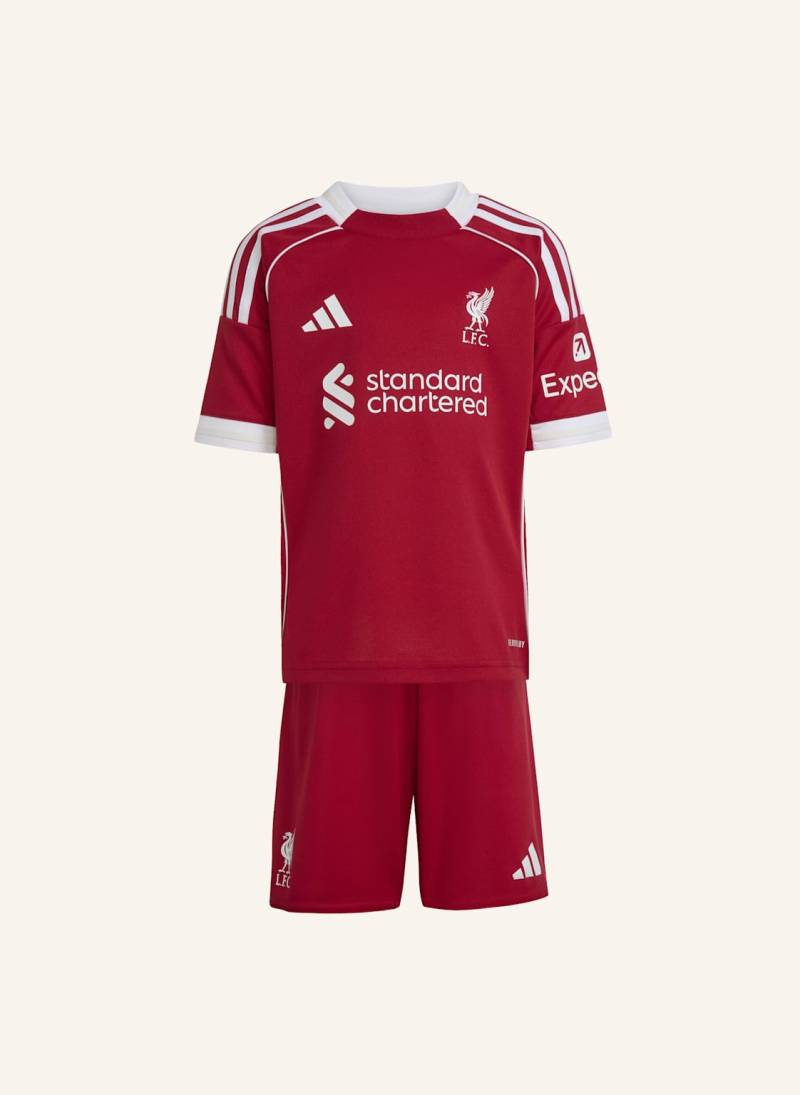 Adidas Fc Liverpool 25/26 Kids Mini-Heimausrüstung rot von Adidas
