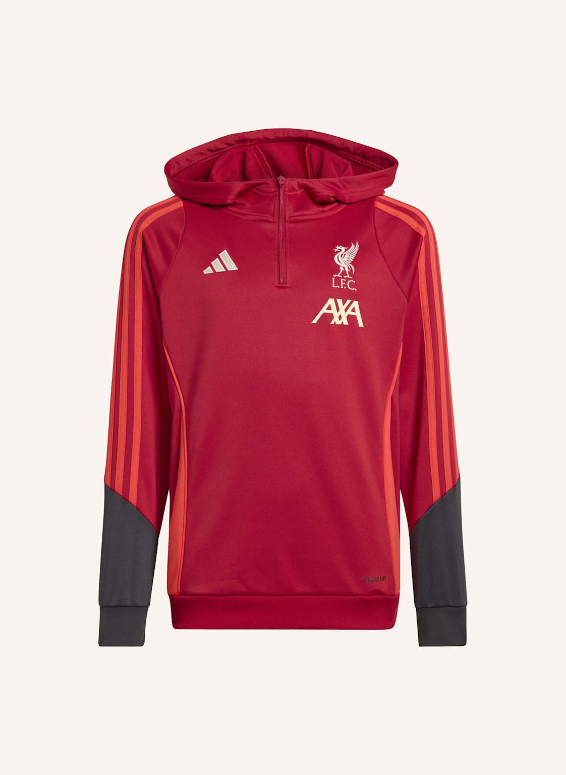 Adidas Fc Liverpool Tiro 25 Competition Training Kapuzenjacke Für Kinder rot von Adidas