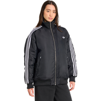 Adidas Firebird Damen Jacken - Schwarz - Größe 42 - Nylon von Adidas