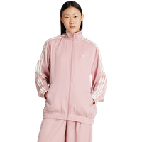 Adidas Firebird Damen Trainingsoberteile - Rosa - Größe 34 - Poly Mesh von Adidas