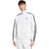 Adidas Firebird Herren Jacken - Weiß - Größe S - Nylon von Adidas